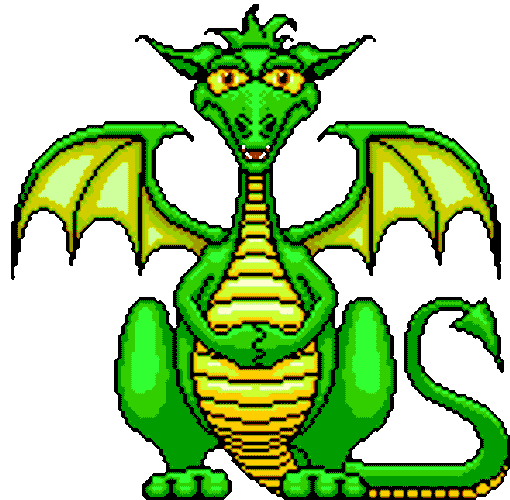 Green Dragon Sticker GIF