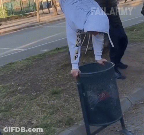 Green Dumpster I'm So Over Your Garbage GIF