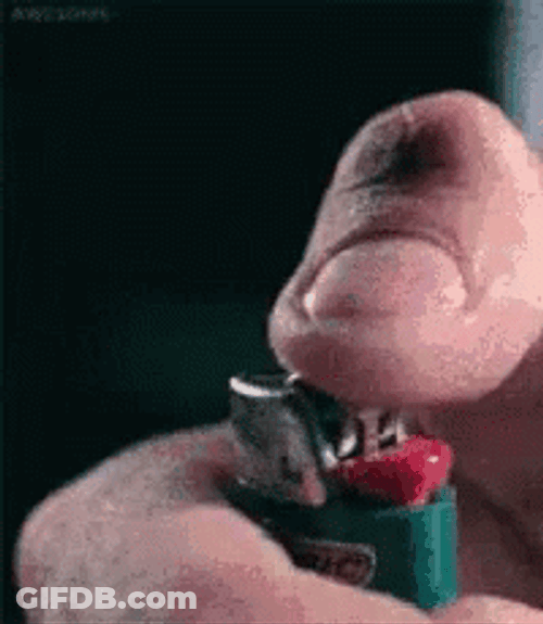 Green Fire Lighter GIF