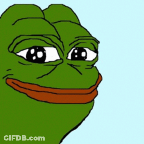 Green Frog Giving OK Sign GIF