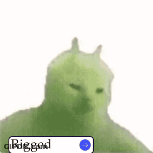 Green Frog Rigged GIF