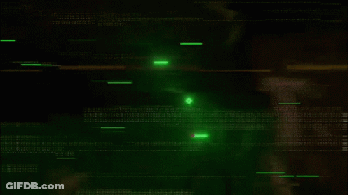 Green Glowing Sign Saying Teşekkür GIF
