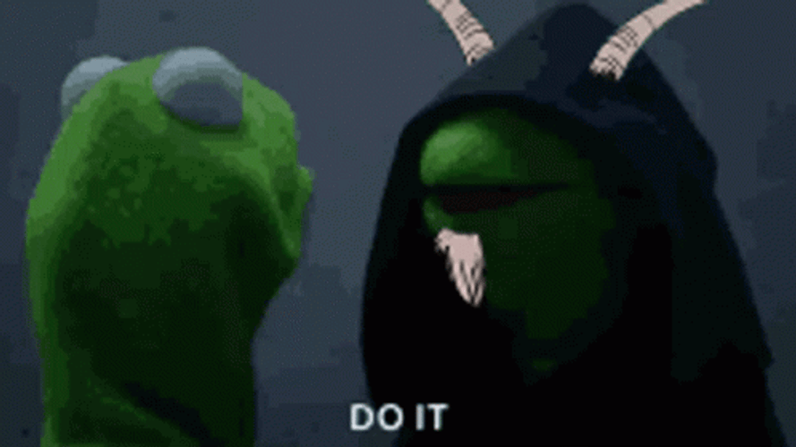 Green Goat Meme GIF