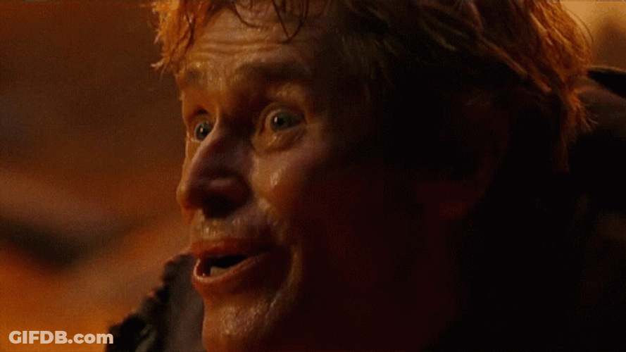 Green Goblin Creepy Smile GIF