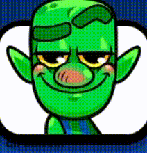 Green Goblin In Blue Shirt And Sunglasses GIF