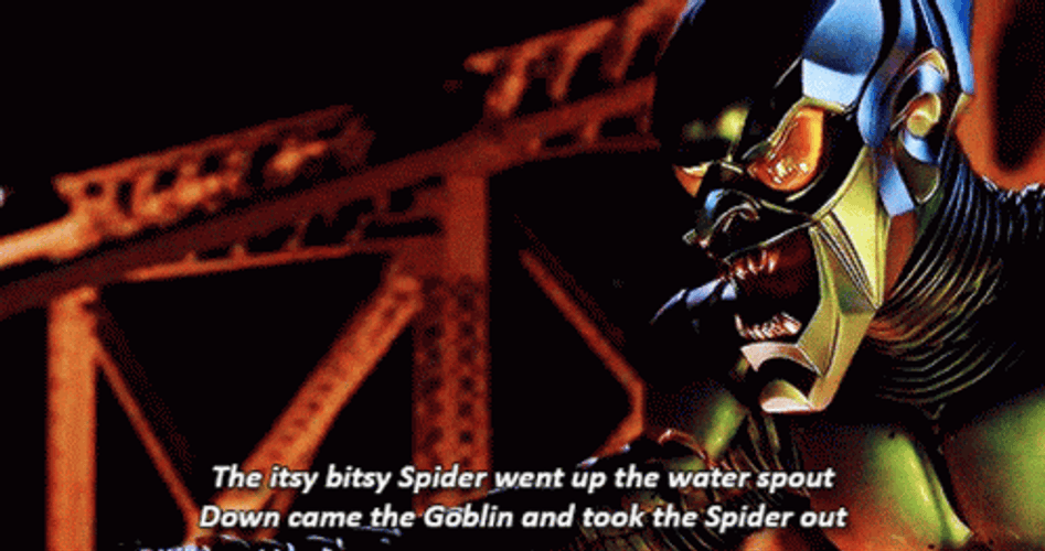 Green Goblin Itsy Bitsy GIF
