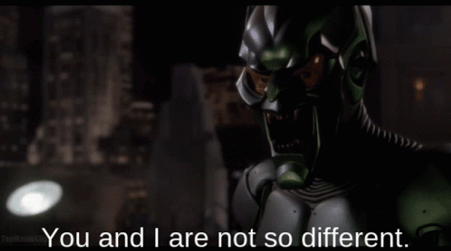 Green Goblin Movie Villain GIF