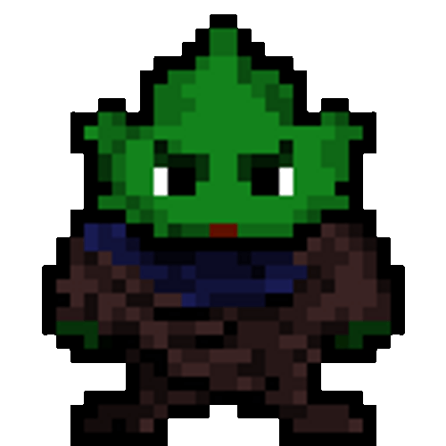 Green Goblin Pixel Game Character GIF