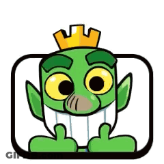 Green Goblin With Crown Thumbs Up GIF