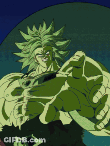 Green Haired Man Thumbs Up GIF