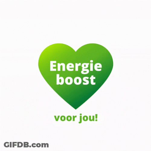 Green Heart Energie Boost GIF