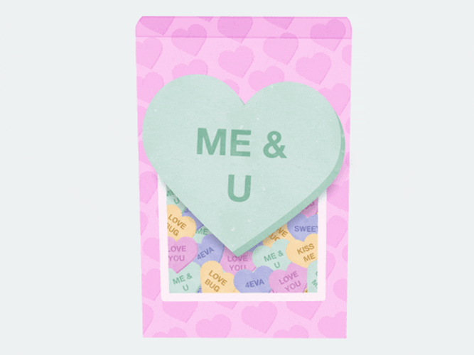 Green Heart I Love You Hearts GIF