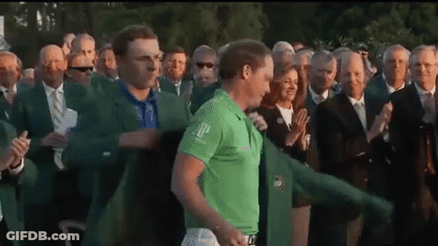 Green Jacket Jordan Spieth GIF