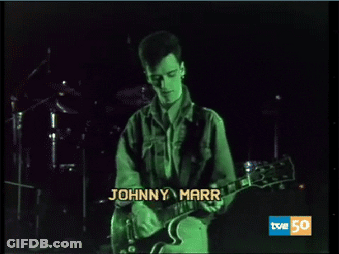 Green Johnny Marr The Smiths GIF