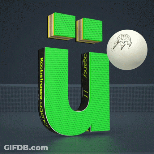 Green Letter U Agency GIF