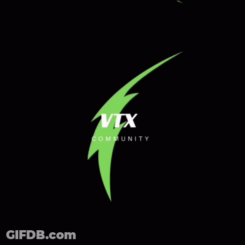 Green Lightning Bolt VTX Community GIF