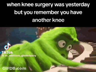 Green Monster Playing Piano TikTok GIF