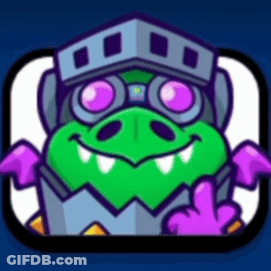 Green Monster Wearing Crown And Glasses GIF