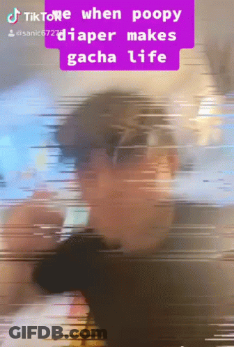 Green Pig With Pink Nose Looking At Camera GIF