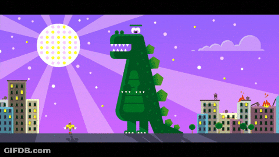 Green Pixelated Dancing Dino Disco Light GIF