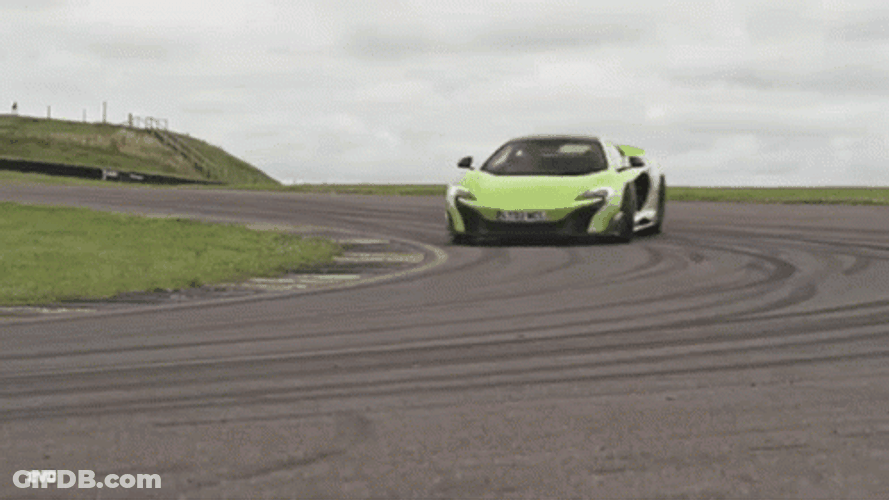 Green Race Car GIF