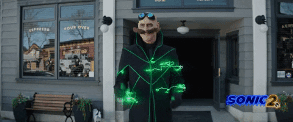 Green Robotnik Sonic Hedgehog GIF