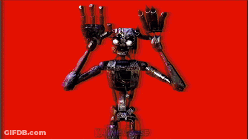Green Screen Robot Saying Vampire GIF