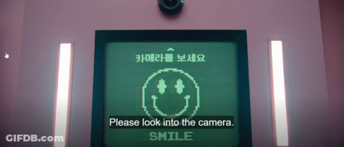 Green Screen Smiley Face Please Look Into Camera GIF