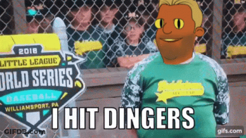 Green Shirt Man At Little League World Series Baseball GIF