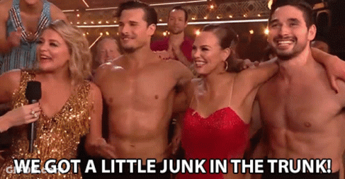Green Sign Saying It's The Show GIF