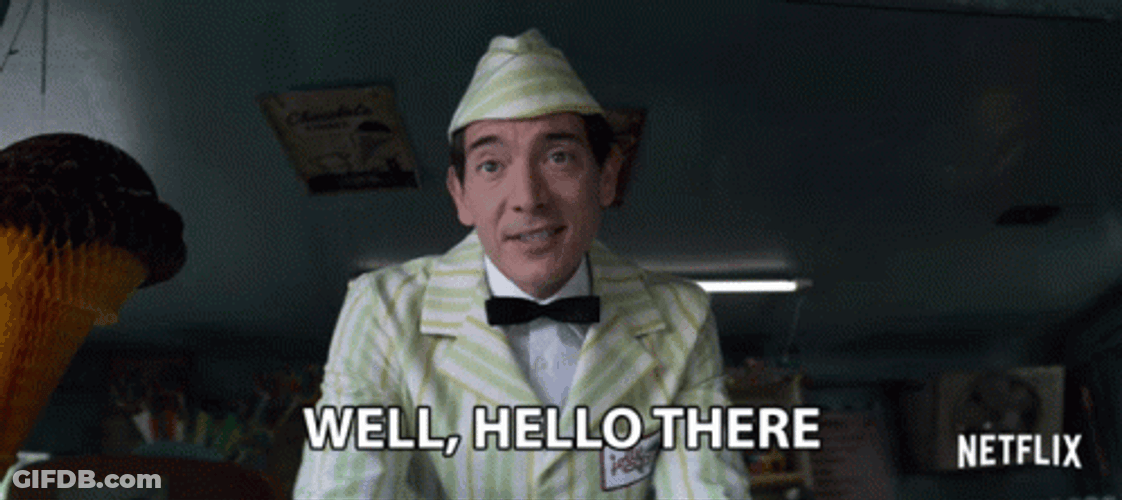 Green Suit Man Well Hello There GIF