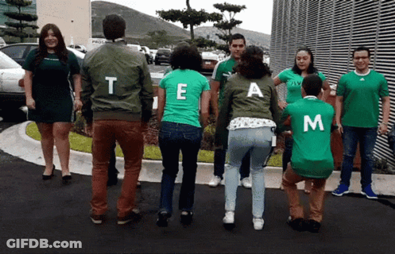 Green Team Cheer Choreo GIF
