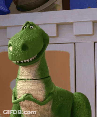 Green Toy Story Dinosaur GIF