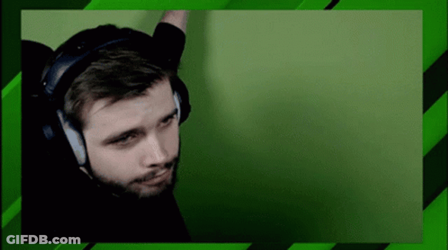 Green Wall Happy Guy GIF