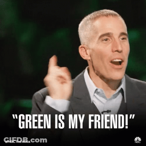 Green Wall Is My Friend GIF