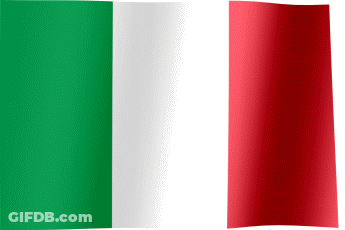 Green White And Red Flag Waving GIF