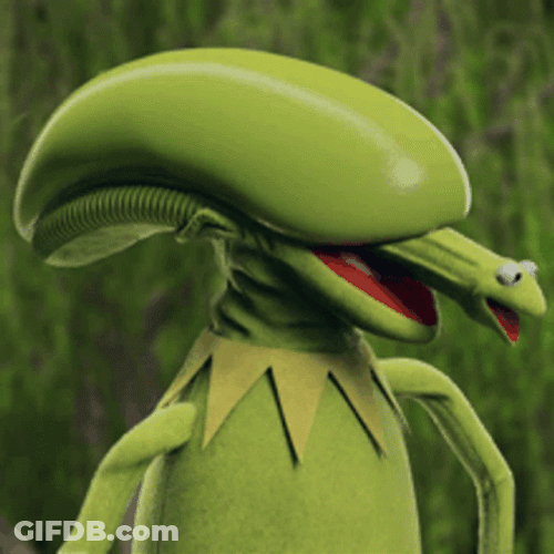 Green Xenomorph Alien GIF