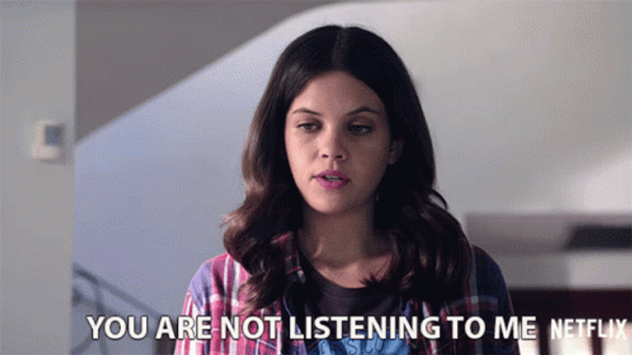 Greenhouse Academy Ariel Mortman Not Listening To Me GIF