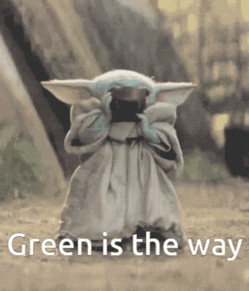 Greenistheway Greensquadron GIF