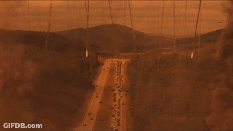 Greenland Meteoroid Shower GIF