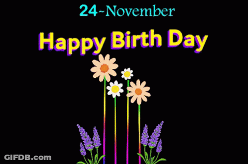 Greeting Card Saying Happy Birth Day GIF