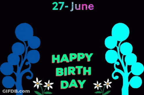 Greeting Card Saying Happy Birth Day GIF
