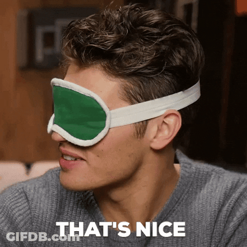 Gregg Sulkin Thats Nice Blindfold GIF