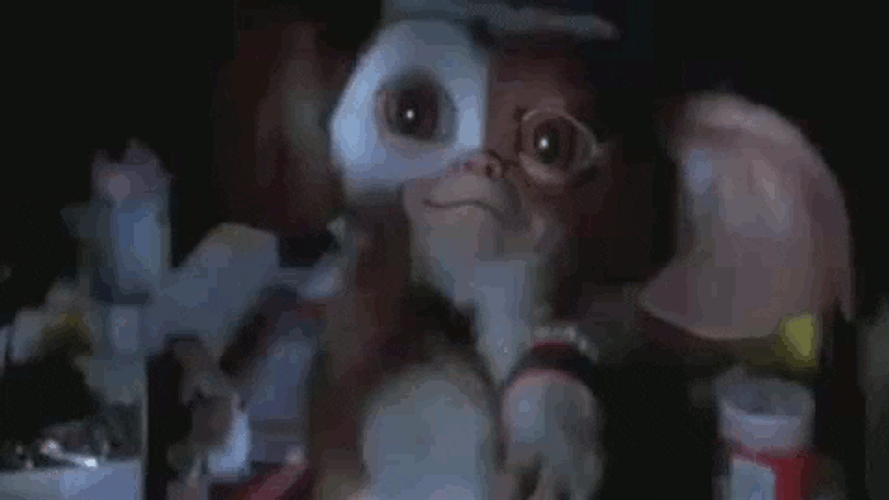 Gremlin Gizmo Blinking GIF