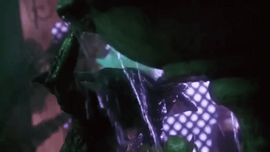 Gremlin Goblin Climbing Fountain GIF