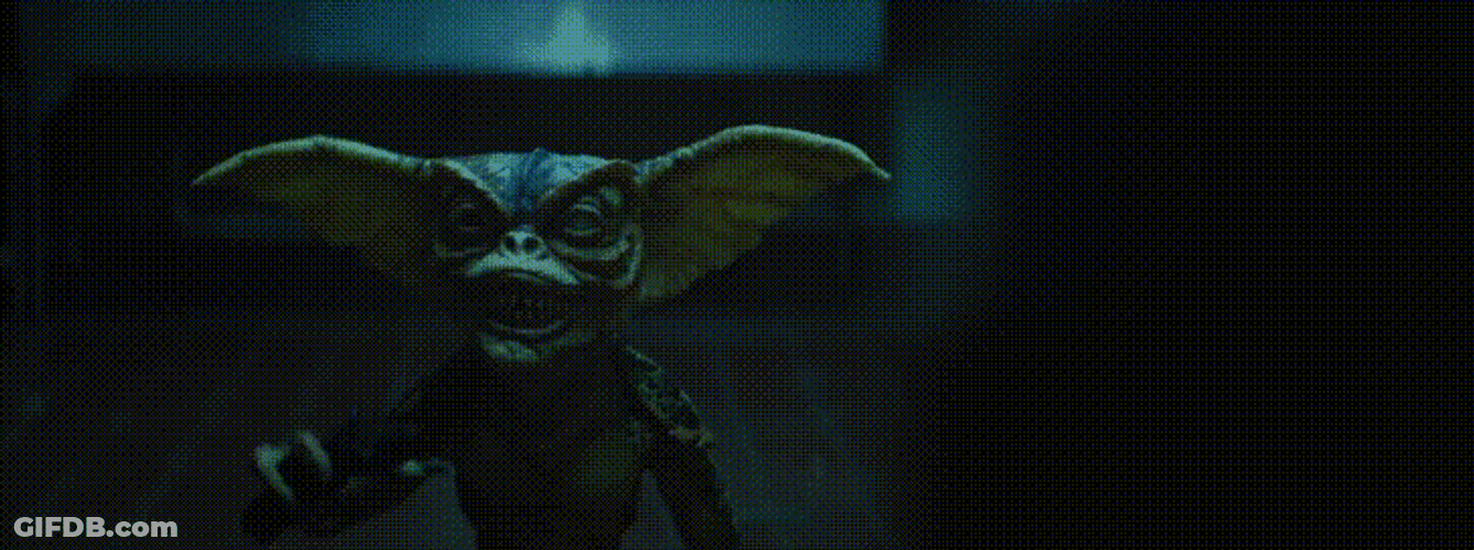Gremlins Scary Horror Comedy GIF