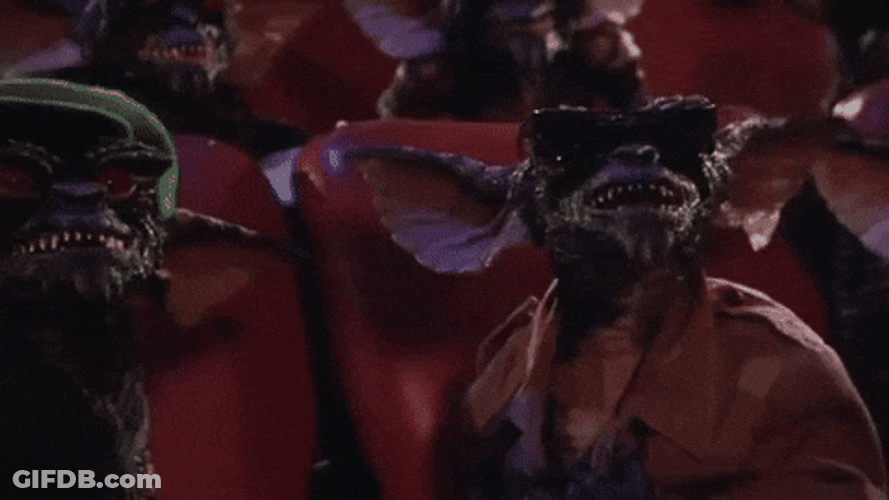 Gremlins Watching Nimona Movie GIF