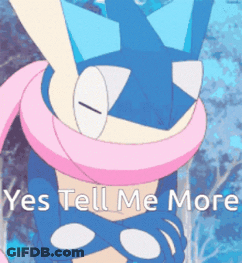 Greninja Nodding GIF