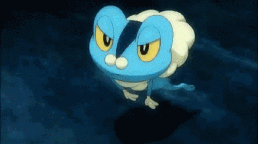 Greninja Trasnforming GIF
