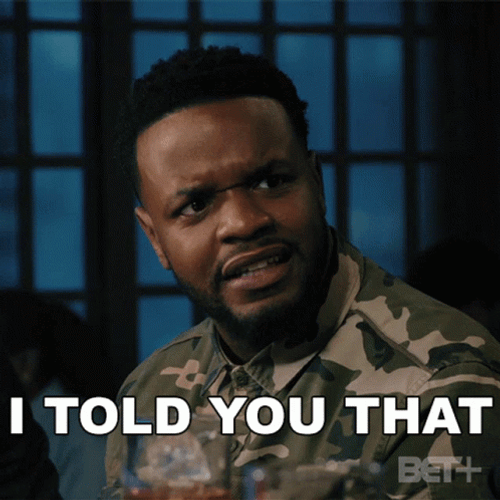 Greta Gill Warned I Told You GIF